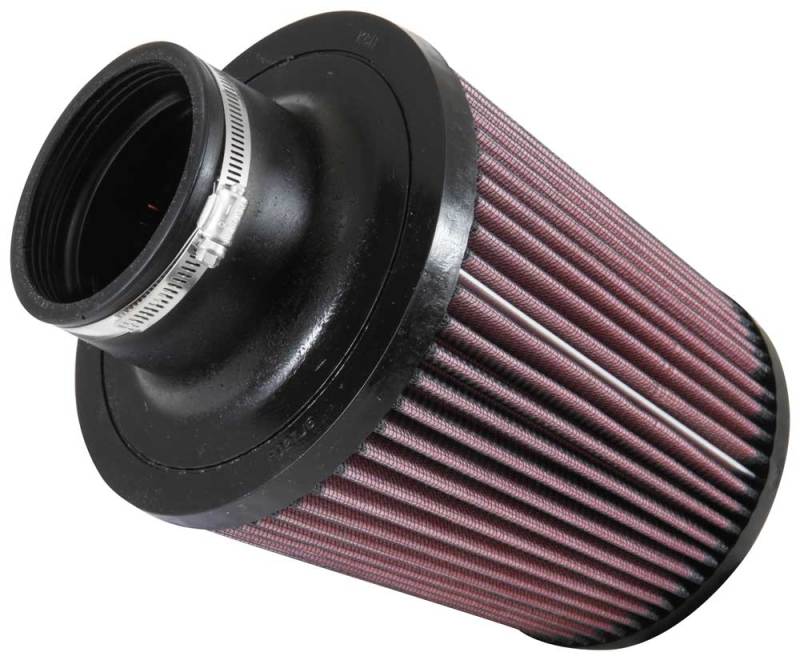 K&N Filter Universal Rubber Filter 2 3/4 inch Flange 6 inch Base 5 inch Top 6 1/2 inch Height K&N Engineering