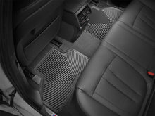 Load image into Gallery viewer, WeatherTech 2014+ BMW X5 Rear Rubber Mats - Black WeatherTech