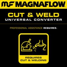 Load image into Gallery viewer, MagnaFlow Conv Universal 2.25 inch C/A 5 inch spun body Magnaflow