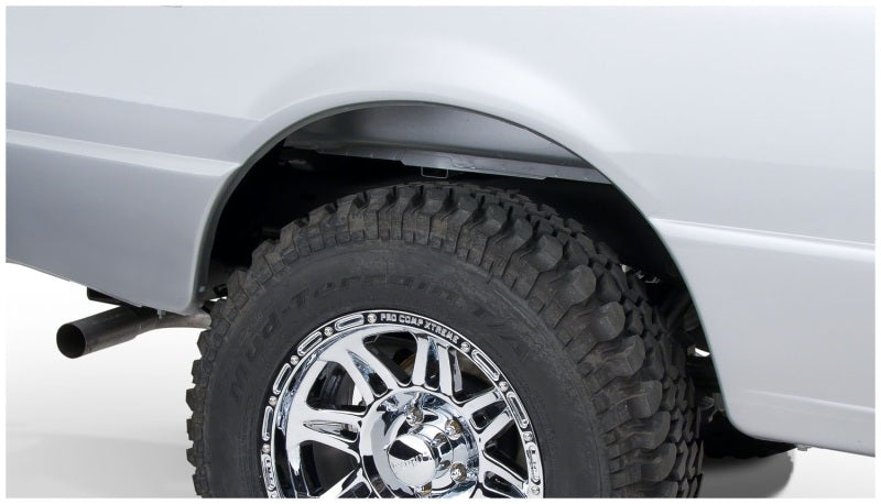 Bushwacker 93-11 Ford Ranger Styleside Extend-A-Fender Style Flares 4pc 72.0/84.0in Bed - Black Bushwacker