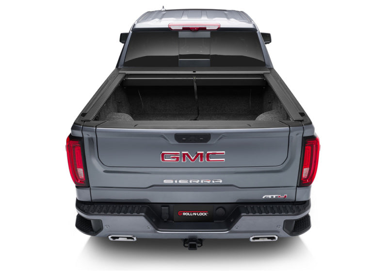 Roll-N-Lock 2019 Chevrolet Silverado 1500& GMC Sierra 1500 96.5in M-Series Retractable Tonneau Cover Roll-N-Lock