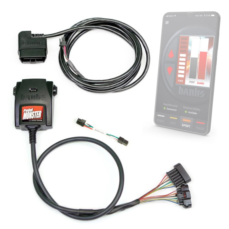 Banks Power Pedal Monster Kit (Stand-Alone) - Molex MX64 - 6 Way - Use w/Phone Banks Power