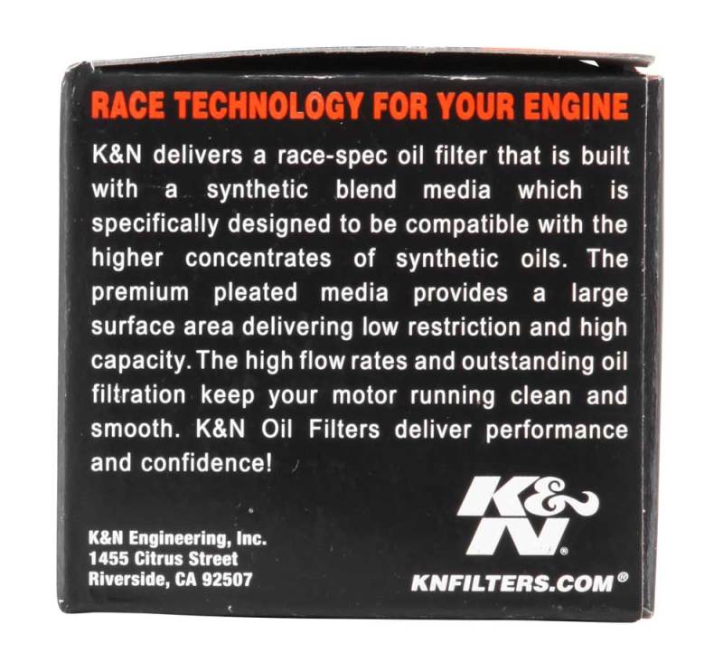 K&N Honda/Husqvarna 1.625in OD x .438in ID x 1.406in H Oil Filter K&N Engineering