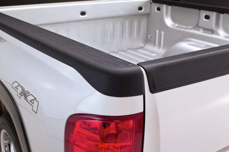 Bushwacker 07-13 Chevy Silverado 1500 Fleetside Bed Rail Caps 78.7in Bed - Black Bushwacker