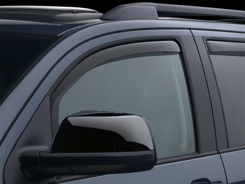 WeatherTech 07-21 Toyota Tundra Front Side Window Deflectors - Dark Smoke WeatherTech