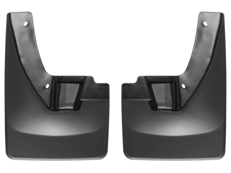 WeatherTech 09+ Dodge Ram 1500 No Drill Mudflaps - Black WeatherTech