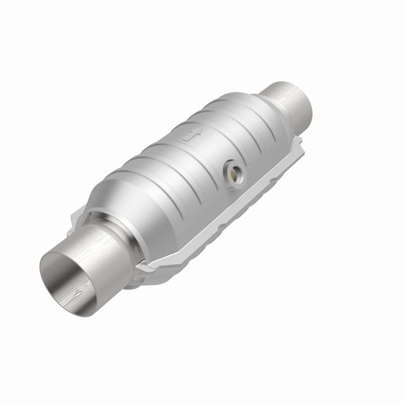 MagnaFlow Conv Univ 2.5in Inlet/Outlet Center/Center Round 11in Body L x 5.125in W x 15in Overall L Magnaflow