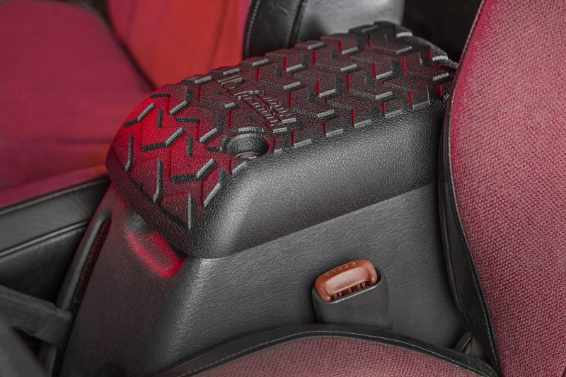 Rugged Ridge Center Console Cover Black 97-01 Jeep Wrangler TJ Rugged Ridge