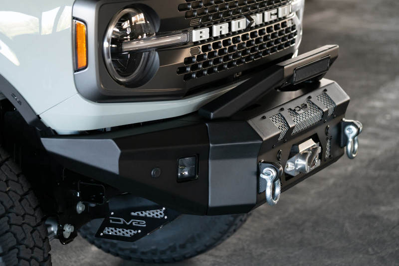 DV8 Offroad Bull Bar Add-On For DV8 Ford Bronco Bumpers - Fits 13in Elite Series Light Bar DV8 Offroad
