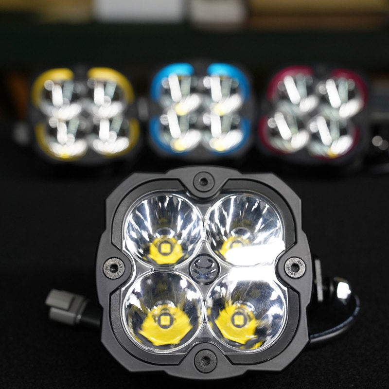 KC HiLiTES FLEX ERA 4 Color Bezel Ring Black (ea) KC HiLiTES