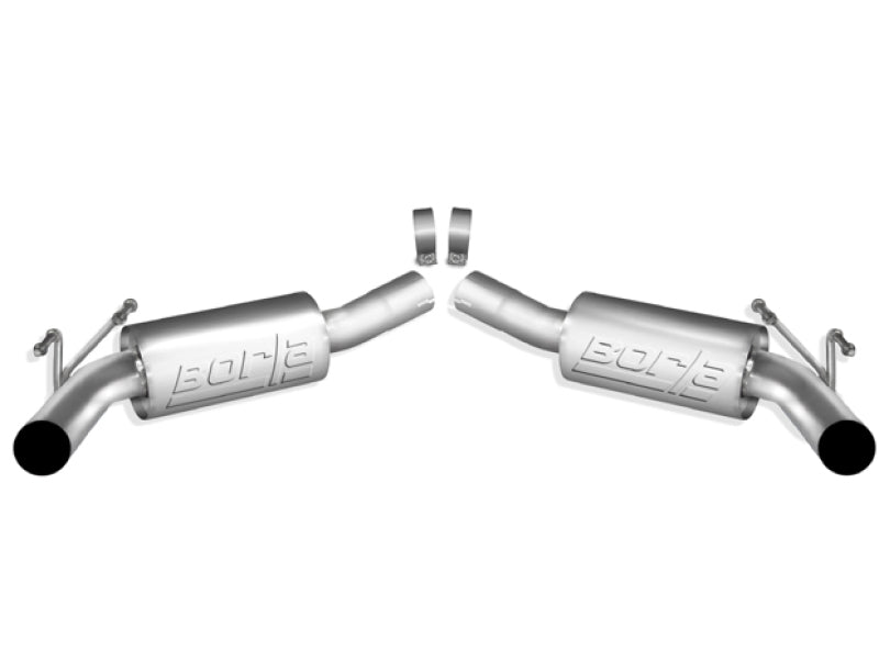 Borla 2010 Camaro 6.2L ATAK Exhaust System w/o Tips works With Factory Ground Effects Package (rear Borla