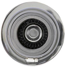 Load image into Gallery viewer, K&amp;N Universal Filter Chrome Round Tapered White - 4in Flange ID x 1.125in Flange Length x 5.5in H K&amp;N Engineering