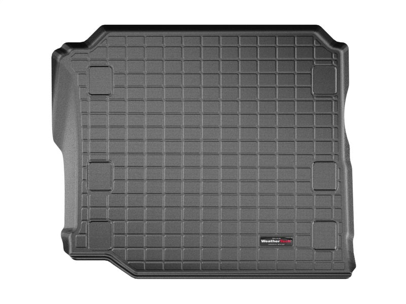 WeatherTech 2018+ Jeep Wrangler Unlimited JL w/Subwoofer Cargo Liners - Black WeatherTech