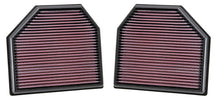 Load image into Gallery viewer, K&amp;N Replacement Air Filter for 11-14 BMW M5/M6 4.4L V8 / 2015 M4/M3 3.0L I6  (2 per box) K&amp;N Engineering