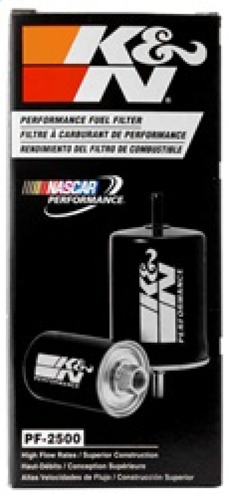 K&N Cellulose Media Fuel Filter 2.125in OD x 5.438in L K&N Engineering