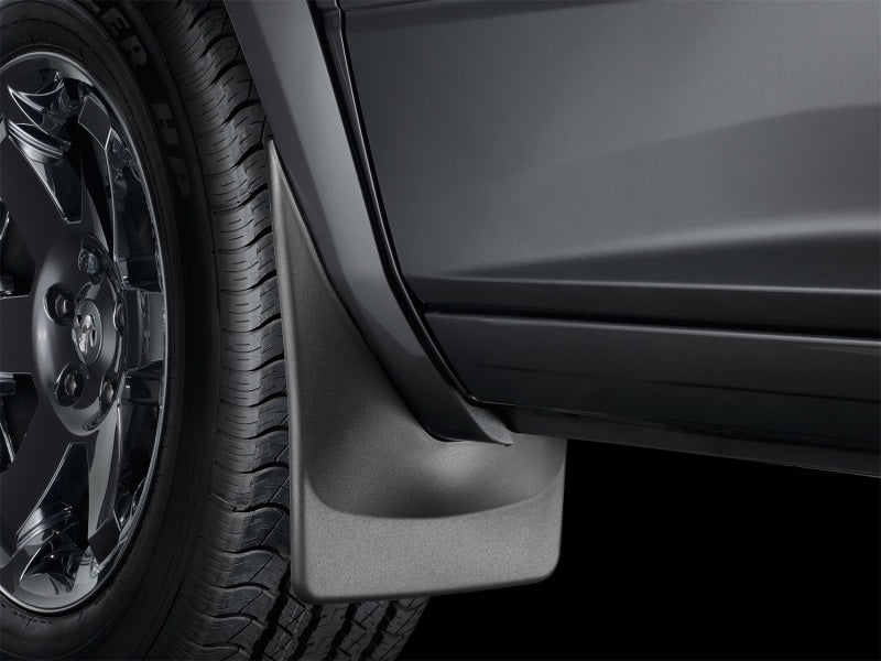 WeatherTech 2016 Toyota Tacoma No Drill Front & Rear Mudflaps WeatherTech
