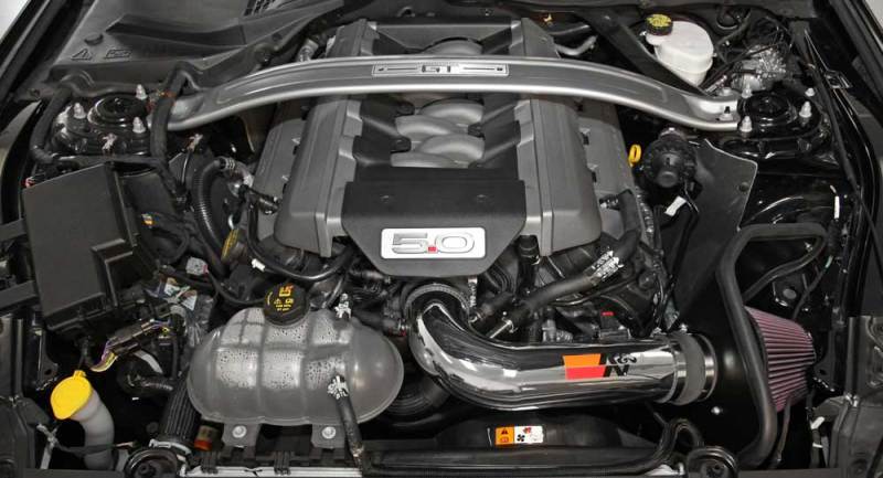 K&N 2015 Ford Mustang GT 5.0L V8 Typhoon Intake Kit K&N Engineering