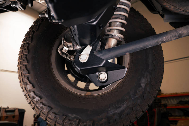 DV8 Offroad 2021-2022 Ford Bronco Rear Shock Guard Skid Plates DV8 Offroad