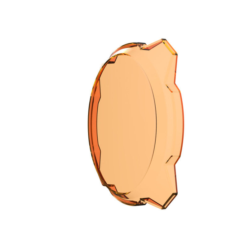 KC HiLiTES 6in. Hard Shield/Cover for Gravity Pro6 LED Lights (Single) - Amber KC HiLiTES