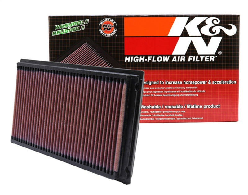 K&N 88-08 Nissan 1.8L / 87-05 Nissan/Infiniti 3.0L / 00-09 3.5LDrop In Air Filter K&N Engineering