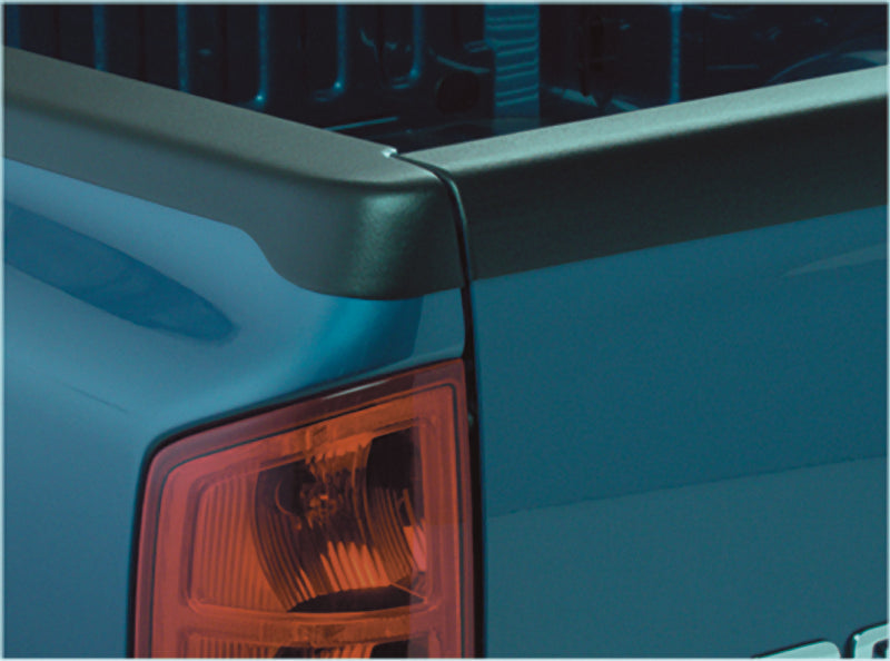 Bushwacker 07-14 Chevy Silverado 1500 Fleetside Bed Rail Caps 78.7in Bed - Black Bushwacker
