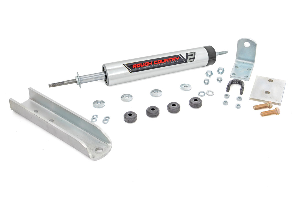 V2 Steering Stabilizer | Ford Bronco II 2WD/4WD (1984-1990) Rough Country