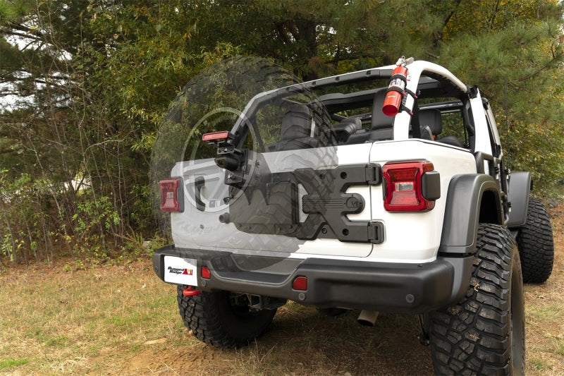 Rugged Ridge Spartacus HD Tire Carrier Kit 18-20 Jeep Wrangler JL Rugged Ridge
