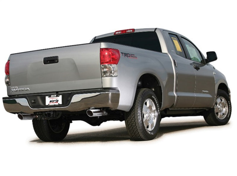 Borla 14-15 Toyota Tundra 4.6L/5.7L Crew Max SB DC SB Touring Cat Back Exhaust Dual Split Rear Exit Borla