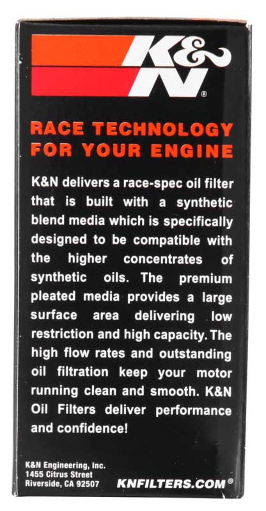 K&N KTM / Husaberg / Betamotor / Polaris 1.625in OD x 0.438in ID x 2.719in H Oil Filter K&N Engineering