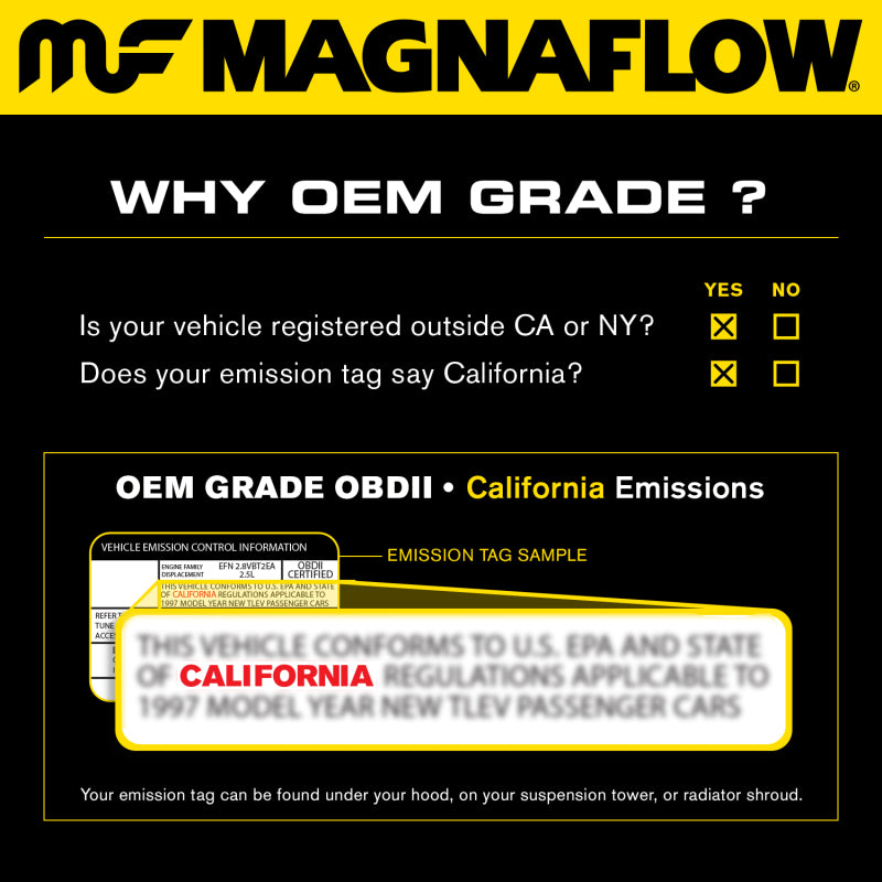 Magnaflow Conv DF 07-09 Porsche 911 P/S Magnaflow