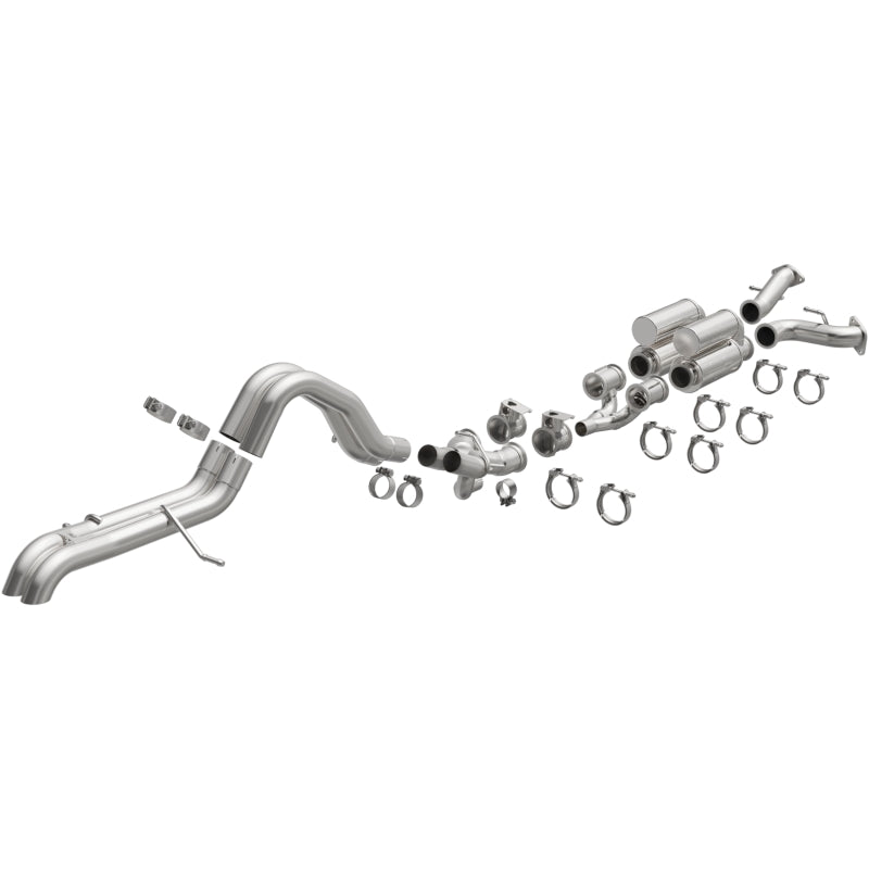 MagnaFlow System Overland Cat-Back 22-23 Ford Bronco Raptor 3.0L Magnaflow