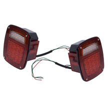 Load image into Gallery viewer, Rugged Ridge LED Tail Light Set 76-06 Jeep CJ Jeep Wrangler Rugged Ridge