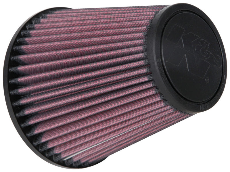 K&N Filter Universal Rubber Filter 3 1/2 inch 10 Degree Flange 5 3/4 inch OD 6 inch Height K&N Engineering