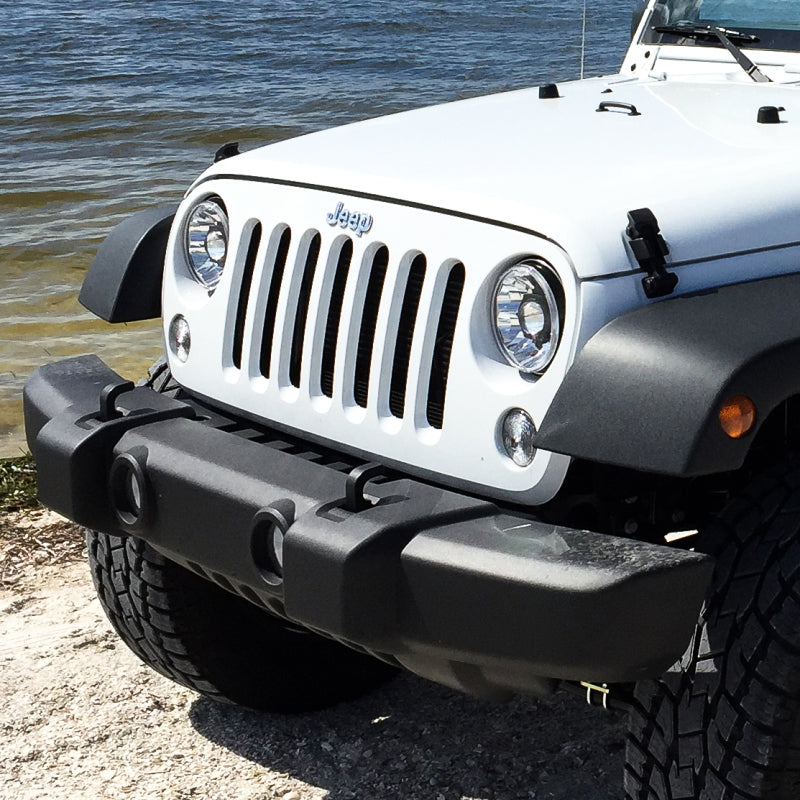 KC HiLiTES 07-18 Jeep JK (Not for Rubicon/Sahara) 7in. Gravity LED Pro DOT Headlight (Pair Pack Sys) KC HiLiTES