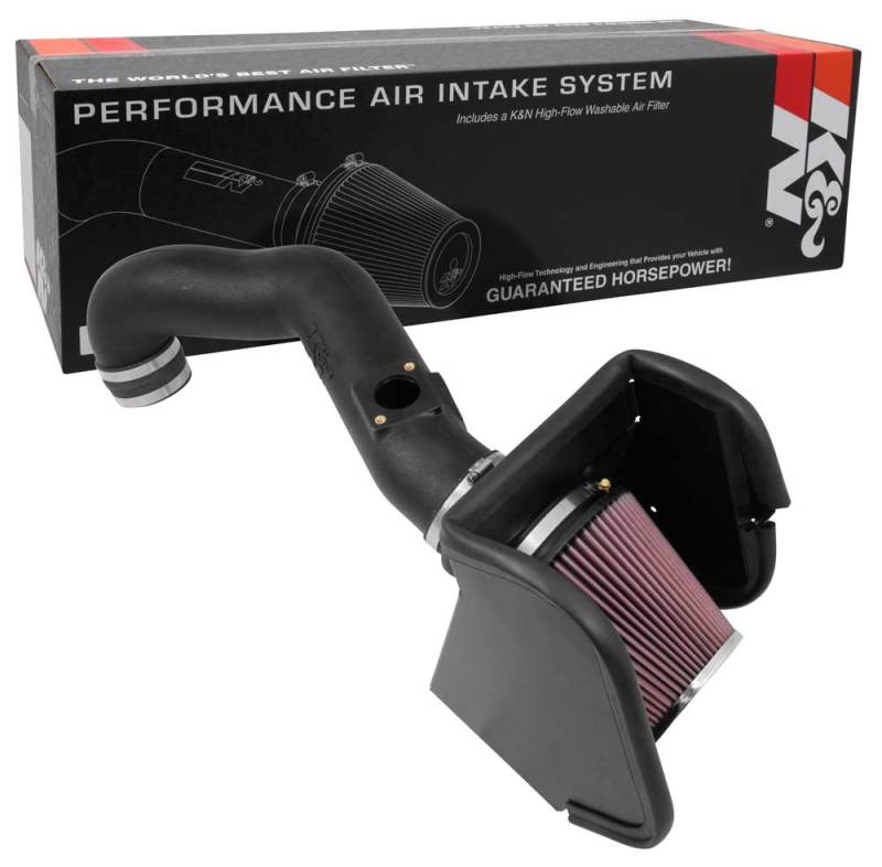 K&N 16-17 Nissan Titan XD V8-5.0L DSL 63 Series Aircharger Performance Intake K&N Engineering