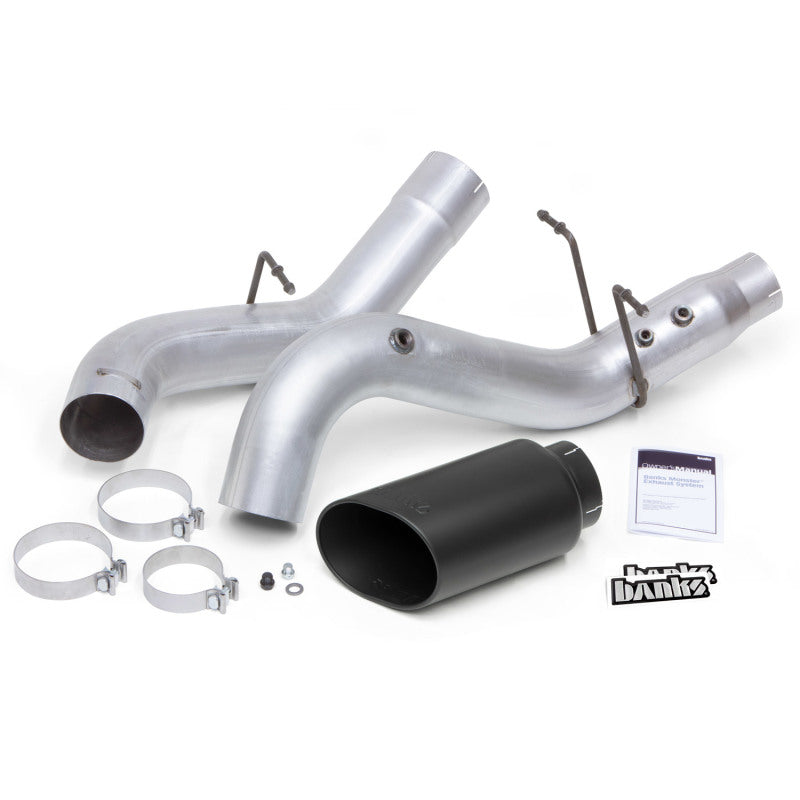 Banks Power 17-19 Chevy Duramax L5P 2500/3500 Monster Exhaust System w/ Black Tip Banks Power