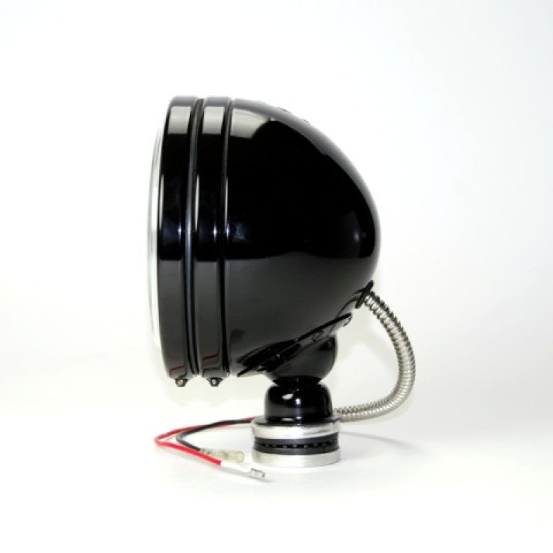 KC HiLiTES Daylighter 6in. Halogen Light 100w Spot Beam (Single) - Black SS KC HiLiTES