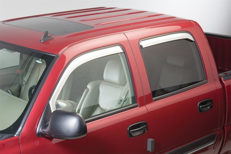 Putco 10-20 RAM 2500/3500 - Quad Cab (Set of 4) Element Chrome Window Visors Putco