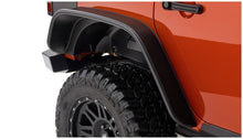Load image into Gallery viewer, Bushwacker 07-18 Jeep Wrangler Unlimited Flat Style Flares 2pc 4-Door Sport Utility Only - Black Bushwacker