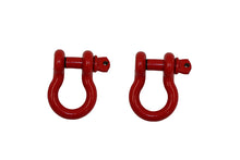 Load image into Gallery viewer, Fishbone Offroad D Ring 3/4In Red 2 Piece Set Fishbone Offroad