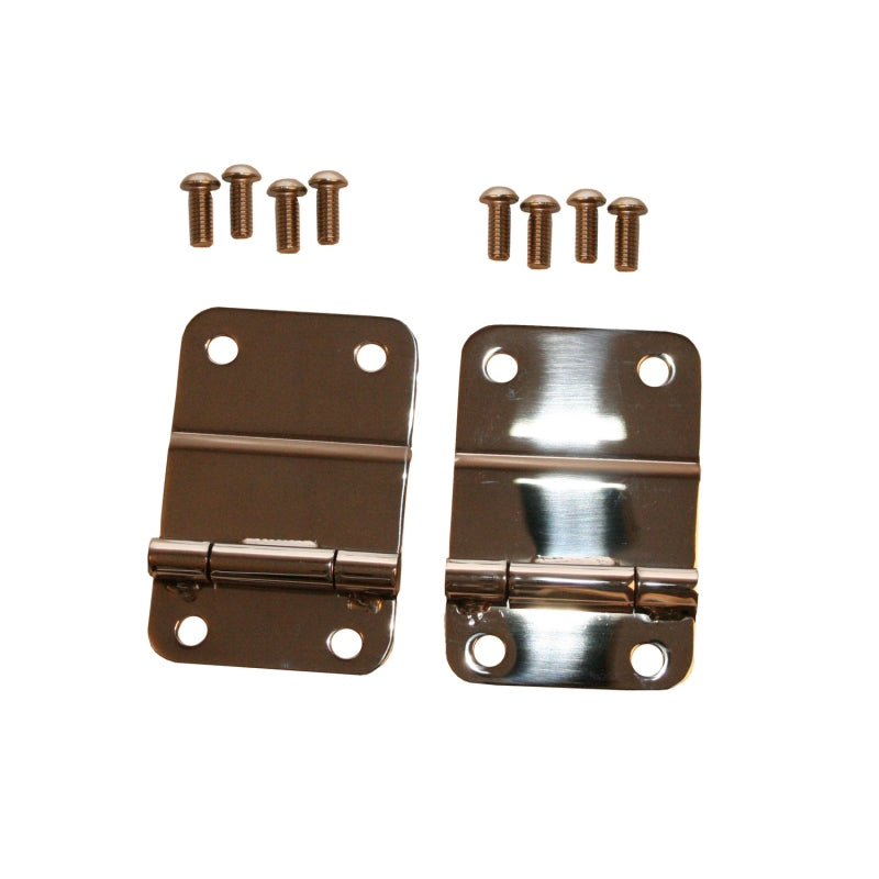 Rugged Ridge 76-86 Jeep CJ Stainless Steel Tailgate Hinges Rugged Ridge