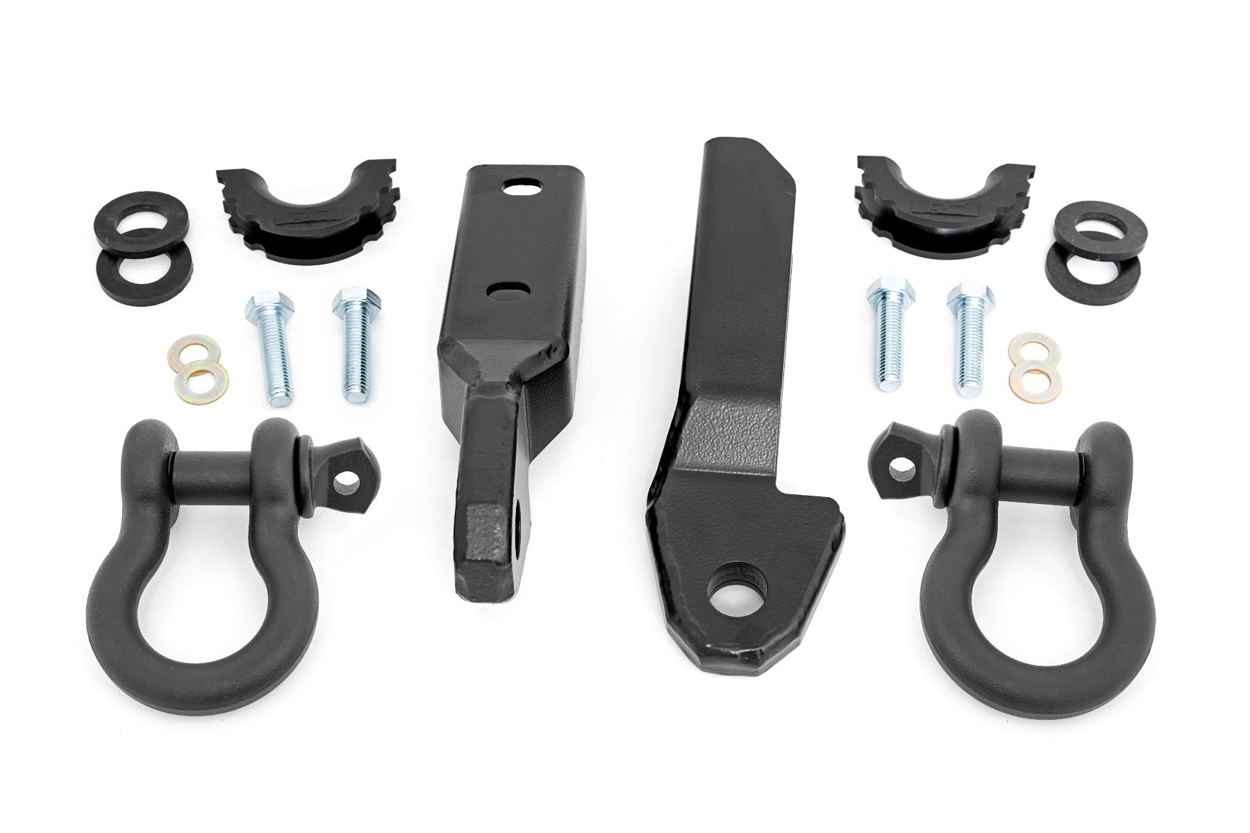 Tow Hook to Shackle Bracket, D-Ring Combo