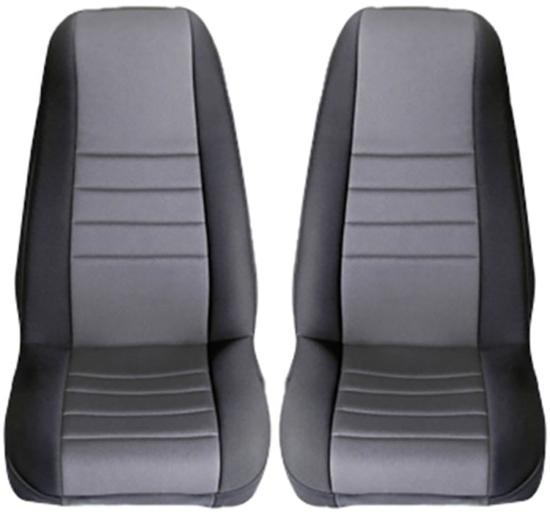 Rugged Ridge Neoprene Front Seat Covers 97-02 Jeep Wrangler TJ Rugged Ridge