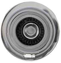 Load image into Gallery viewer, K&amp;N Universal Filter Chrome Round Tapered White - 4in Flange ID x 1.125in Flange Length x 5.5in H K&amp;N Engineering