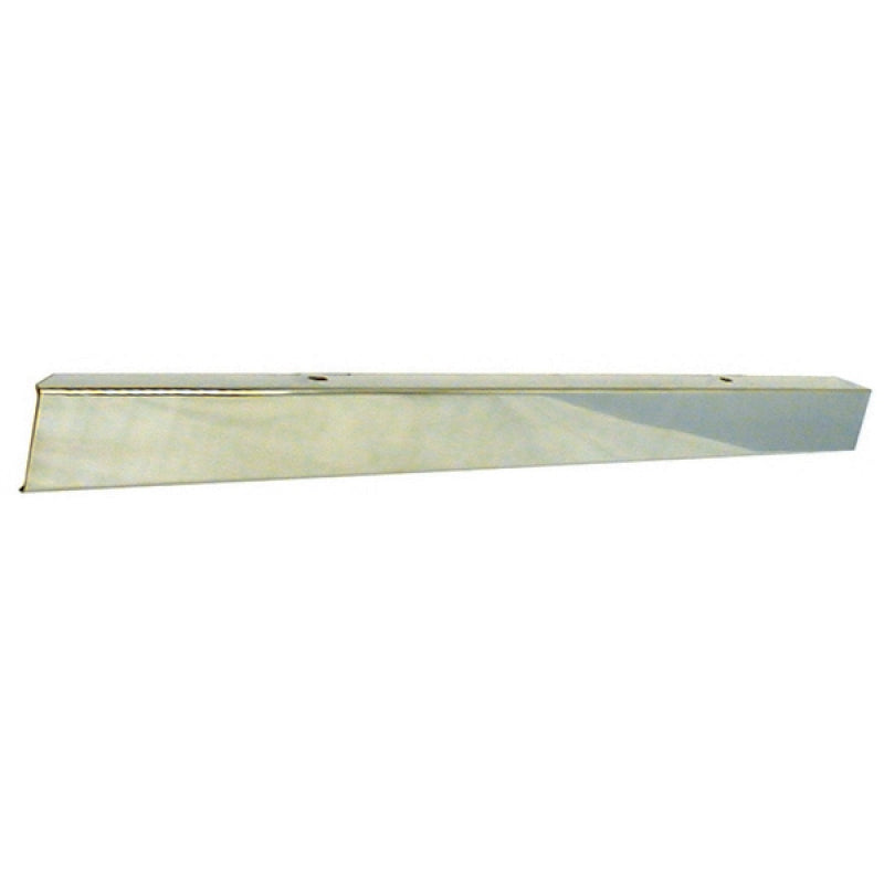 Rugged Ridge 55-86 Jeep CJ Stainless Front Bumper w/o Holes Rugged Ridge