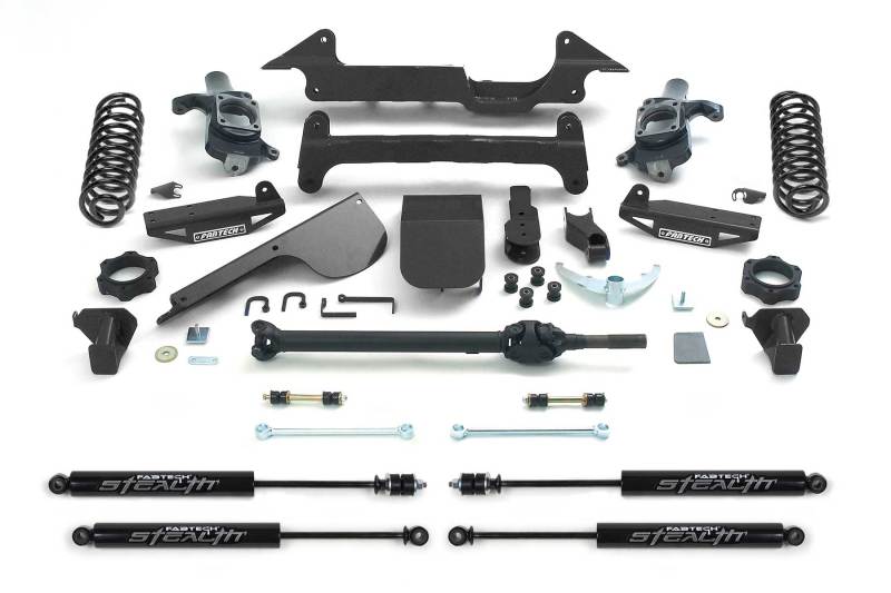 Fabtech 03-08 Hummer H2 Suv/Sut 4WD w/Rr Coil Springs 6in Perf Sys w/Stealth Fabtech