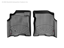 Load image into Gallery viewer, WeatherTech 04-06 Toyota Tundra Double Cab Front FloorLiner - Black WeatherTech