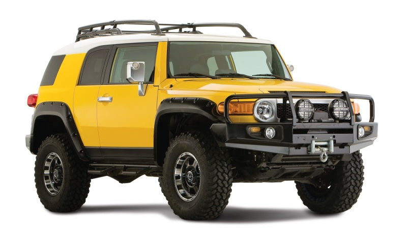Bushwacker 07-14 Toyota FJ Cruiser Pocket Style Flares 4pc - Black Bushwacker