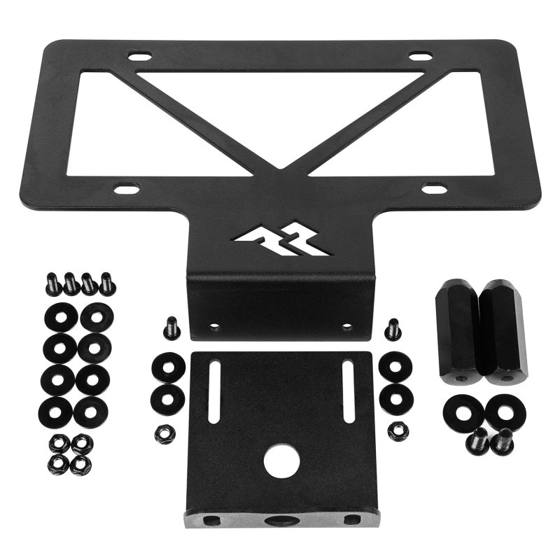 Rugged Ridge Tag Relocation Bracket Rear 18-20 Jeep Wrangler JL Rugged Ridge