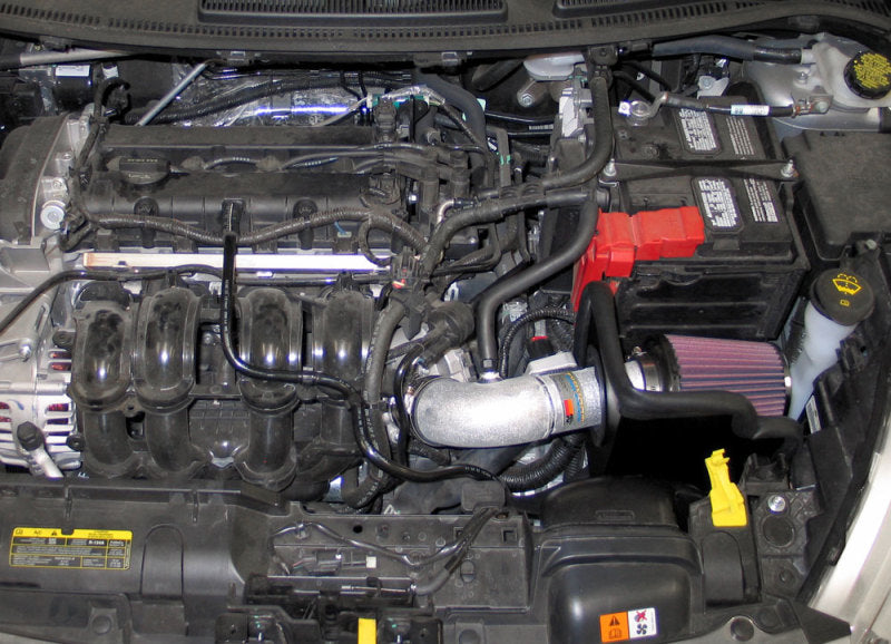 K&N 11-12 Ford Fiesta 1.6L L4 Silver Typhoon Performance Intake K&N Engineering